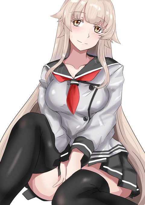 嫁艦に学生時代の制服を着てもらうの図

由良さん編
超お嬢様校の制服が出てきてぶったまげる

由良(サ、サイズが合わない、、、ショック、、、) 