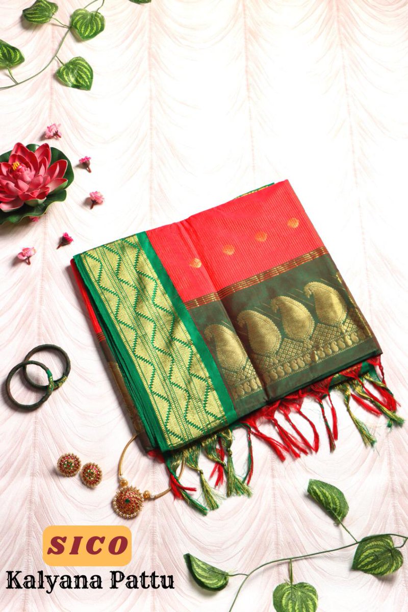 kavya_stylein's tweet image. 🥳🥳 Our New Lauch - kalyana Pattu 
This collection is traditional in appeal with super contrast colors combination with rich contrast pallu &amp;amp; contrast blouse.
Saree with Contrast Blouse @ *₹1399+$*
Free Bangles and Add Rs 40 for beautiful matching handmade earrings.
#2ktrends