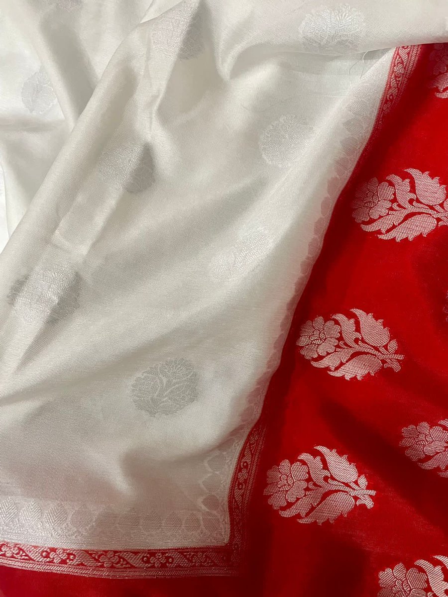 kavya_stylein's tweet image. Banarasi Semi Muga Chiffon Saree with big border 

*Price - 1699+free shipping*

Dispatch 2-3 days after payment
#2ktrends