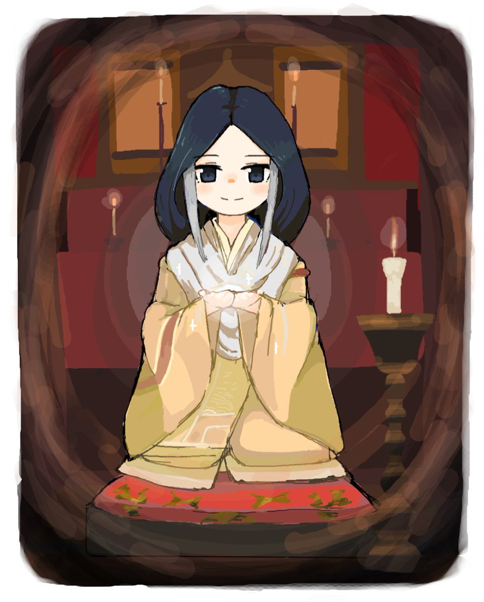 今日の絵チャ会 お米ちゃん 小栗ミト のイラスト