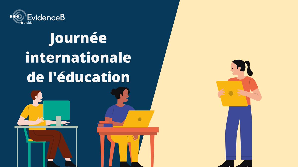 T_EvidenceB's tweet photo. #Journeeinternationaledeleducation
Chez @T_EvidenceB nous sommes heureux de pouvoir soutenir les enseignants dans leur stratégie de différenciation grâce à nos modules adaptatifs comme @AdaptivM et @AdaptivL
#adaptivelearning #sciencescognitives #differenciation #IA https://t.co/C4jWHZKfVu