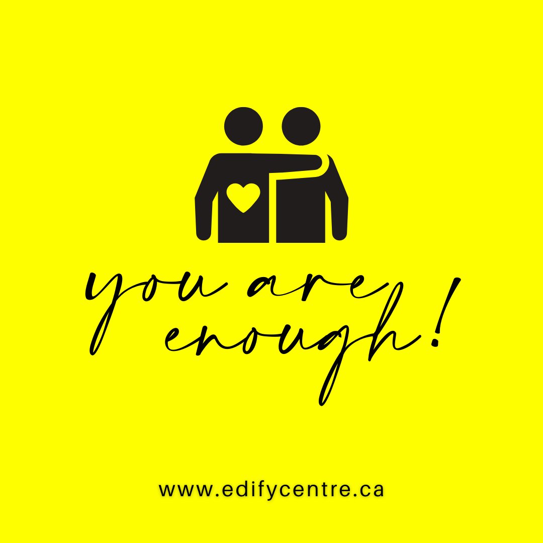theedifycentre's tweet photo. Daily reminder. You are loved. You are worthy. You are enough. You are not alone.
It only takes 1 phone call, email or text to get connected.
The Edify Centre
519-307-4500
https://t.co/F0DDz9jrPq
#SuicidePrevention #GetRealAboutHowYouFeel #EdifyYourLife #YourMentalHealthMatters https://t.co/MabytsWNEK
