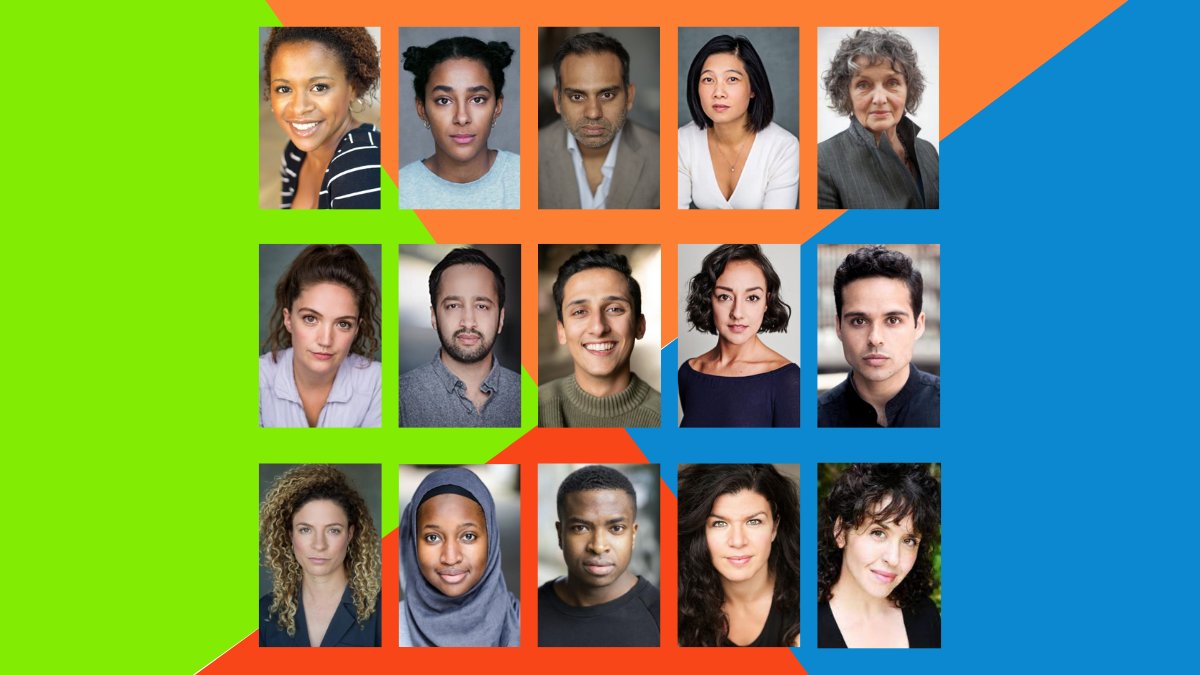 Cast announcement! 🤩
Introducing the incredible actors who'll be performing our #ListenLocalYoungWritersProgramme rehearsed readings this week. 

Final free tickets remain: kilntheatre.com/young-writers-…