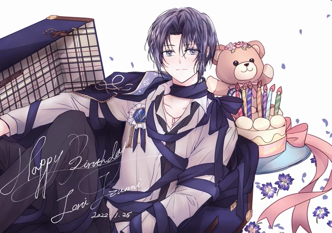 #和泉一織生誕祭2022
#和泉一織誕生祭2022

誕生日おめでとう!!!!!🐰💙🎂✨ 