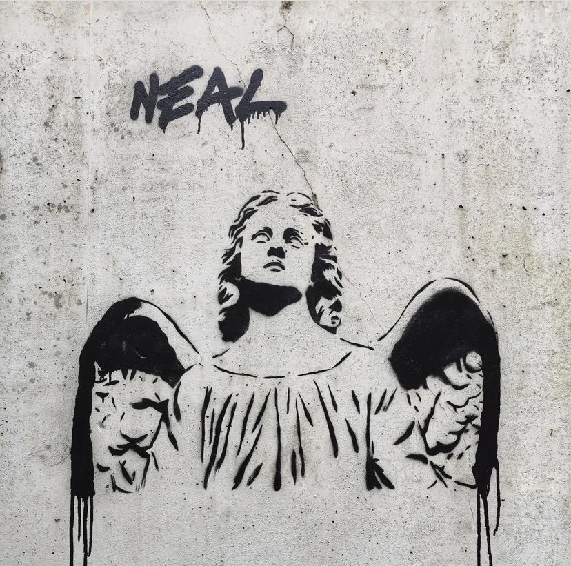 Stencil Angel.