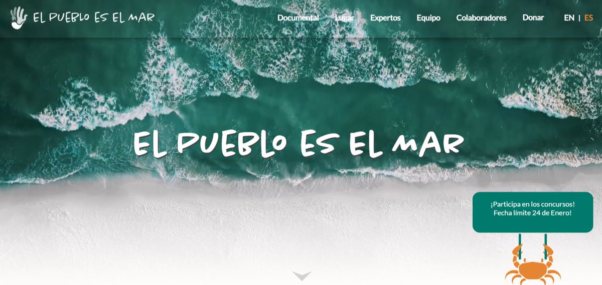 elpuebloeselmar's tweet photo. ¡Empieza la semana con la web de El Pueblo Es El Mar en vivo! Visítanos: https://t.co/eXLjysRj2v Aprende sobre la Bahía de San Antonio y sus gentes // We start the week with the El Pueblo Es El Mar website live! Visit us: https://t.co/eXLjysRj2v Learn about the Bay and its people https://t.co/jb68xDmd8S