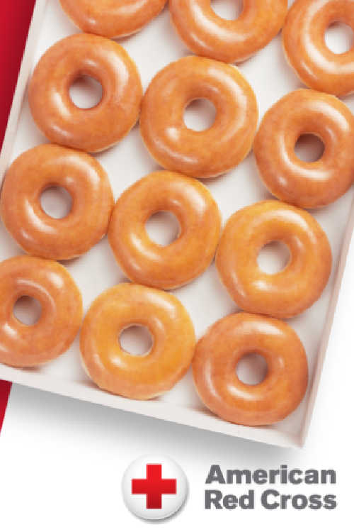 GimmieFreebies's tweet photo. Free Dozen Original Glazed Doughnuts at Krispy Kreme https://t.co/7hlu0cUkq5 #FoodDrinks #FreeSamplesFreebiesFreeStuff #Guys #Kids #Restaurant https://t.co/OzeJSuCB09