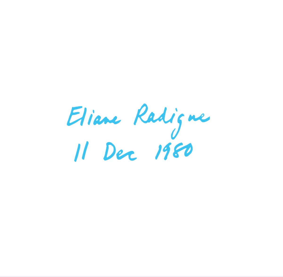 Happy 90th birthday to Eliane Radigue. IMPREC HQ will be resonating with her vibrations all day, all week, as always.

In the next couple of months we'll be issuing a double CD of her live session from KPFA's Morning Concert series hosted by Charles Amirkhanian.