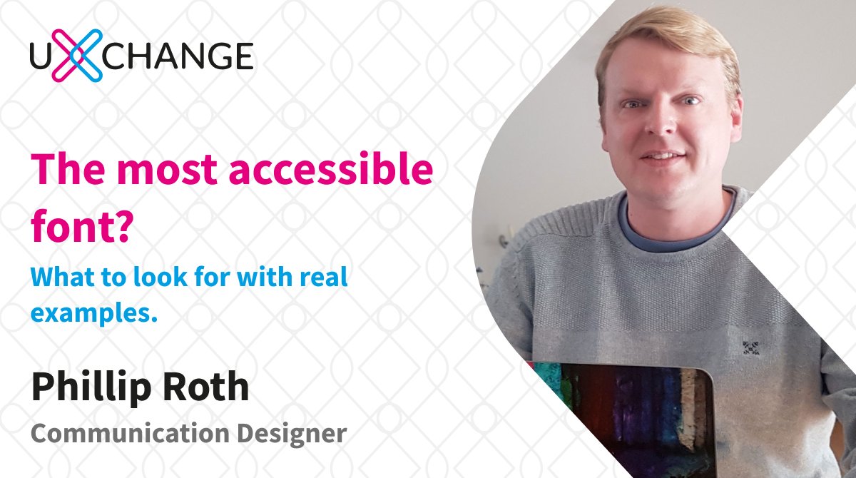uxchange_meetup's tweet photo. Join our next uXchange meetup!
Phillip Roth will join the first session in 2022 and talk about accessible fonts.
#uxdesign #accessibility #fonts
Event Linkedin: https://t.co/GST4XYwmko https://t.co/RPcqd9Vrd8