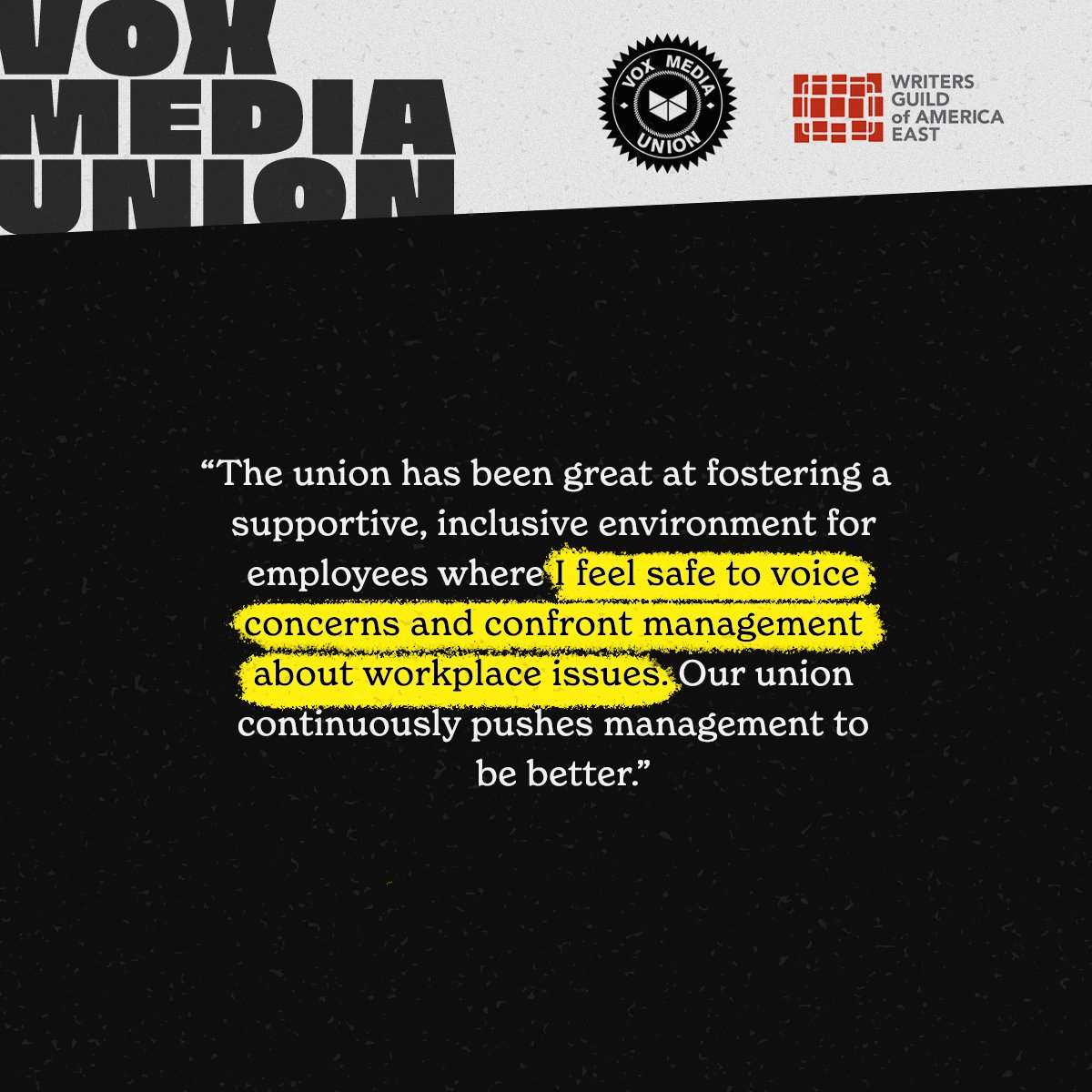 Vox Media Union tweet media