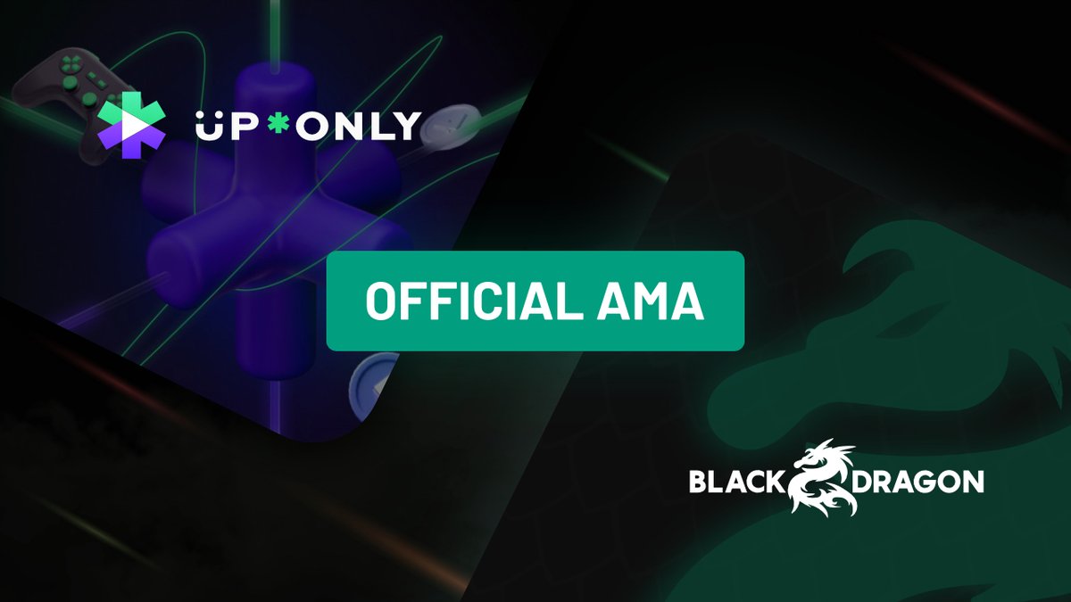 BlackDragon_io's tweet photo. #BlackDragonAMA
In this $BDT AMA session, we present:
@UpOnlyOfficial - The First Play to Earn Gaming Analytics and Prediction Platform
More about $UPO:
🌀Team
🌀Product
🌀Roadmap
🌀Finance
Read here:
https://t.co/9sURJzOJeV
#UPO $BDT #BDReview https://t.co/6dEz24uO3l