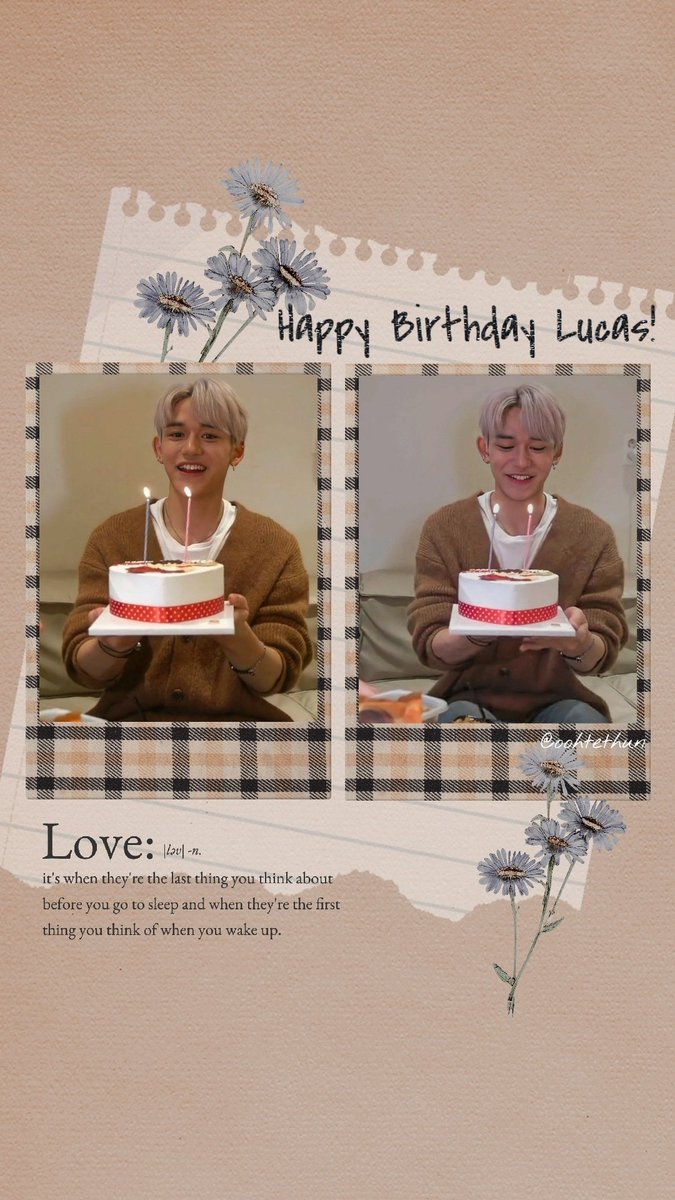 oohtethun's tweet photo. #우리의_햇살_루카스_생일축하해
#OurBrightestLightLucas
#黄旭熙0125生日快乐 https://t.co/ZNl9Re8RFh