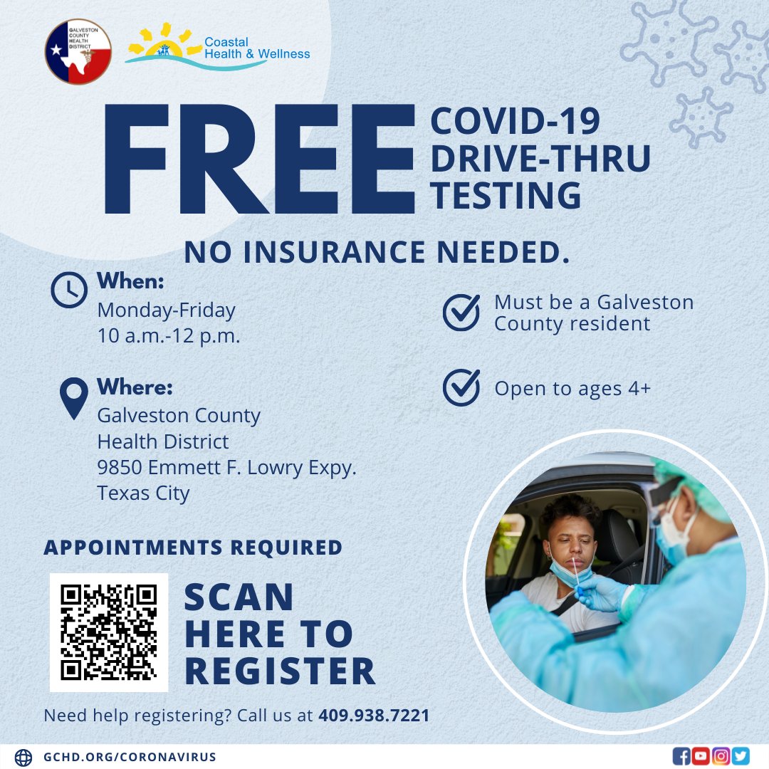 Galveston County Health District tweet media