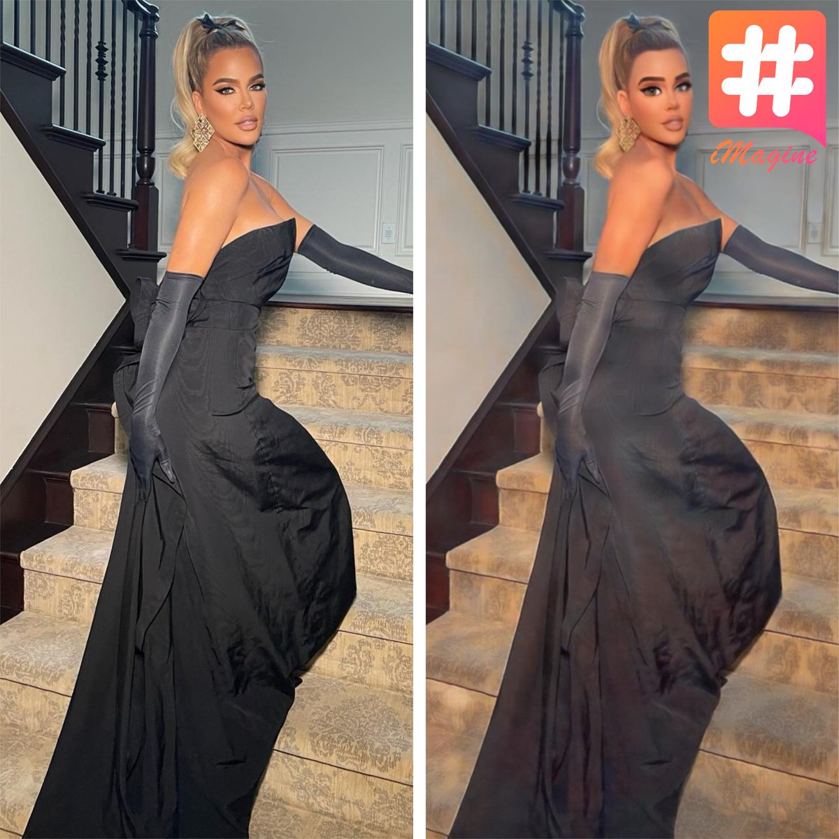 Imagineappai's tweet photo. @khloekardashian https://t.co/UUuvIWNmUv