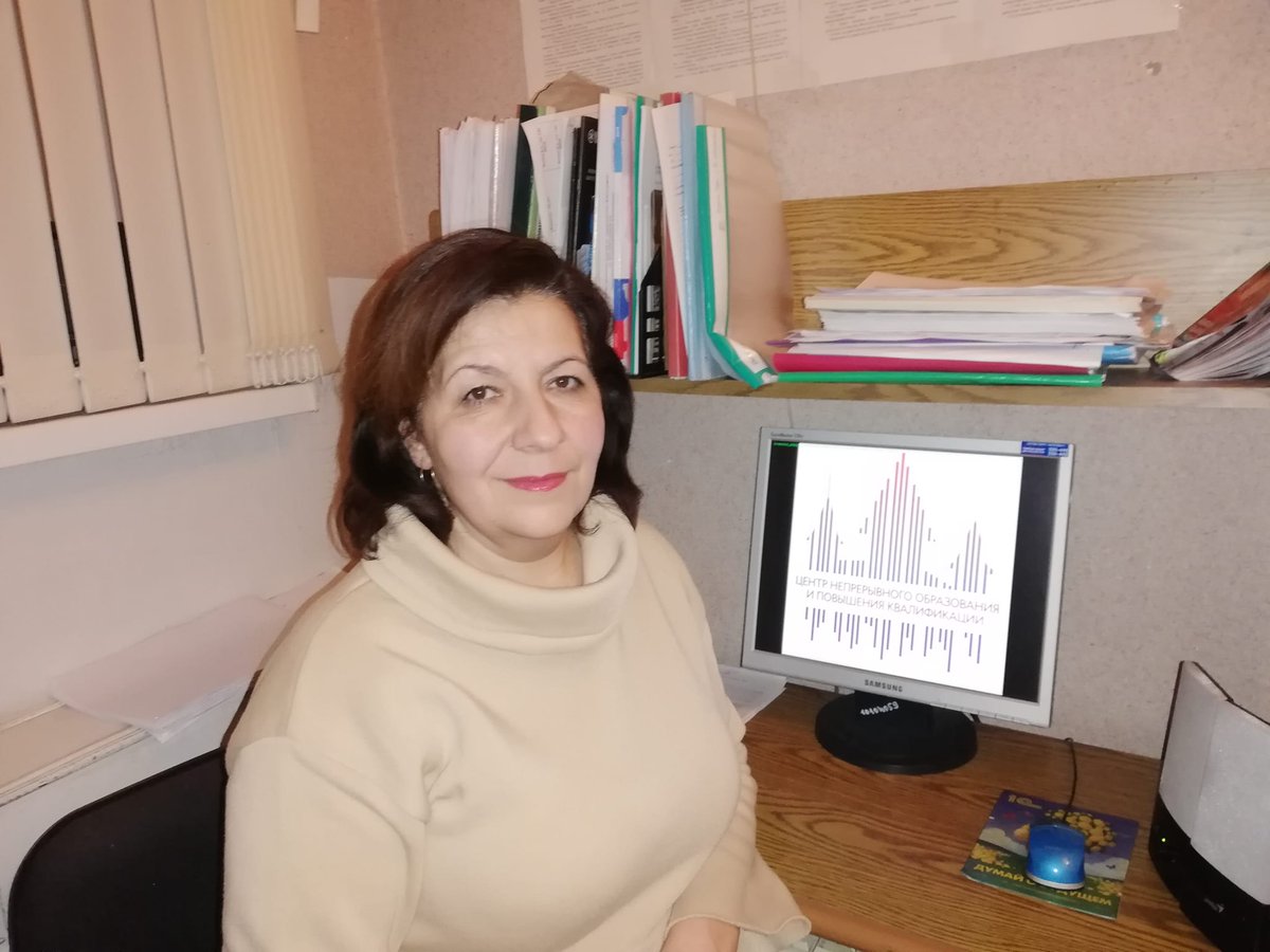 Преподаватель театрального отделения Детской школы искусств № 8 В. А. Левичева проходит обучение в рамках федеральной программе "Творческие люди", являющейся частью национального проекта "Культура".