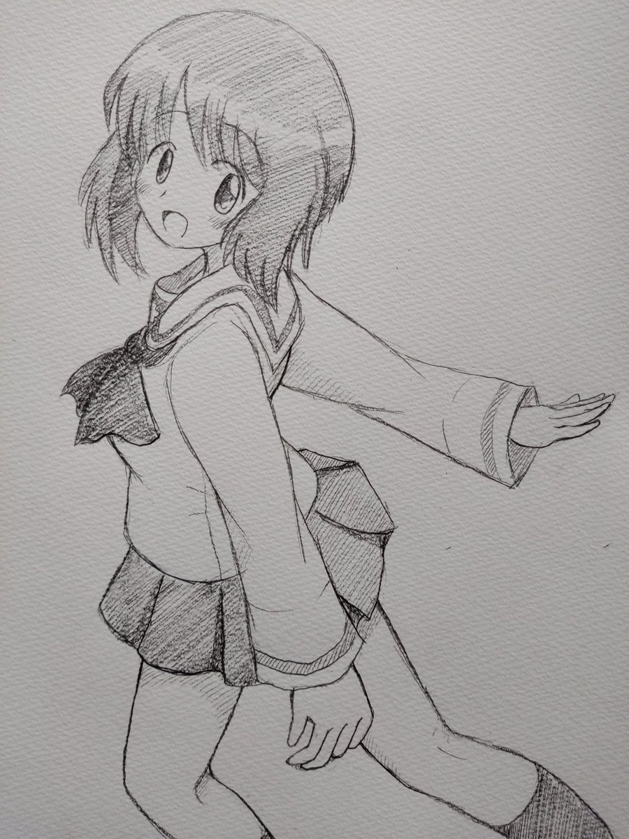 大洗で描いたものその1 