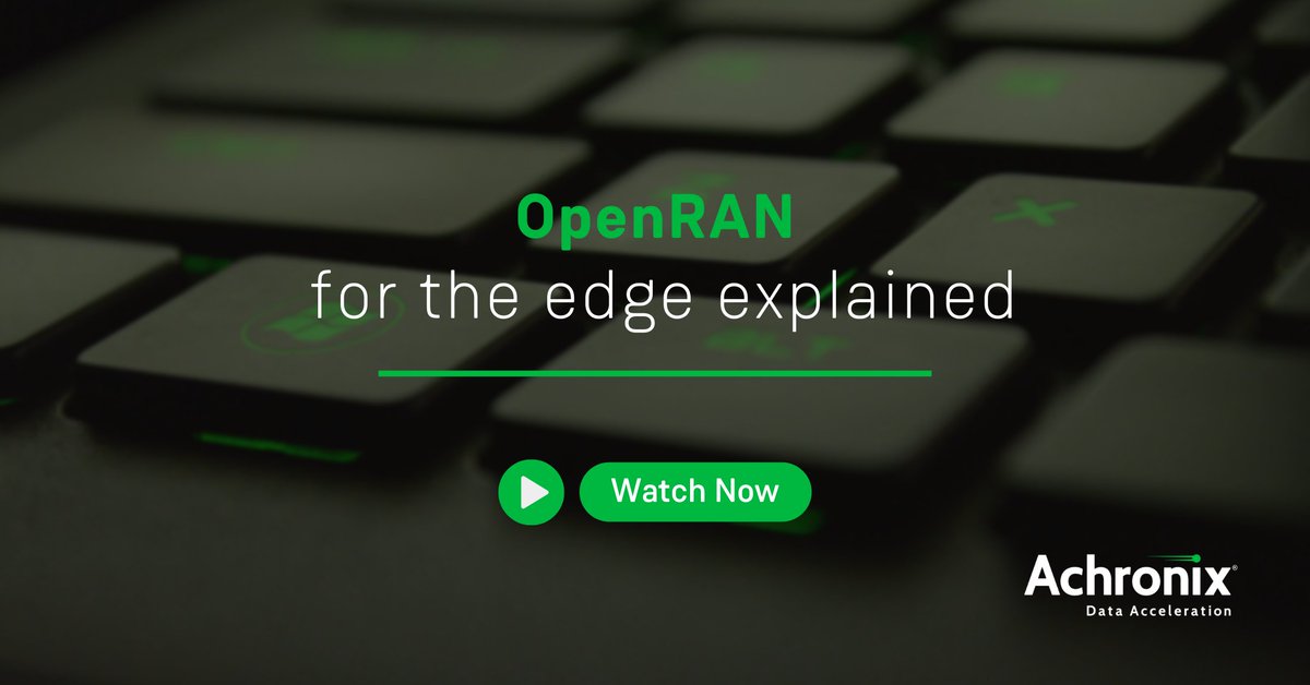 AchronixCorp's tweet photo. The innovation & flexibility of #OpenRAN for the edge explained: https://t.co/qDGE4vAsUE
@embedded_comp
Presenters: @TechieLew, Nir Shapira, Richard Nass, and Colin Alexander, Director of Product Marketing at #Achronix
#5g #5gnetwork #5gtechnology #computingsolutions https://t.co/lI8hq1CIaP