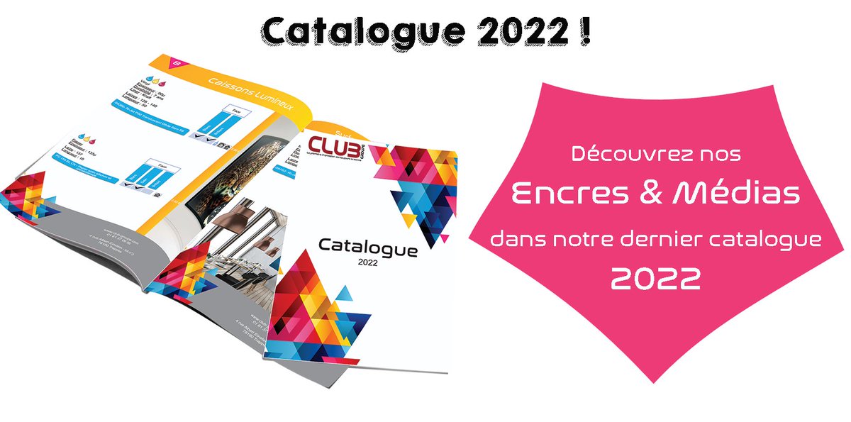 CLUB_Groupe's tweet image. 📢  Vous ne l&apos;avez pas vue ? 
Il est en ligne et bientôt chez vous ! 

✨Notre nouveau Catalogue #Consommables.
#Encres &amp;amp; #Medias pour vos @HP ; @EFI &amp;amp; @Canon✨ 

#Latex #UV #Solvant

Contactez votre commerciale régionale (p.45). 

club-groupe.com/wp-content/upl… 

@FedrigoniPapers