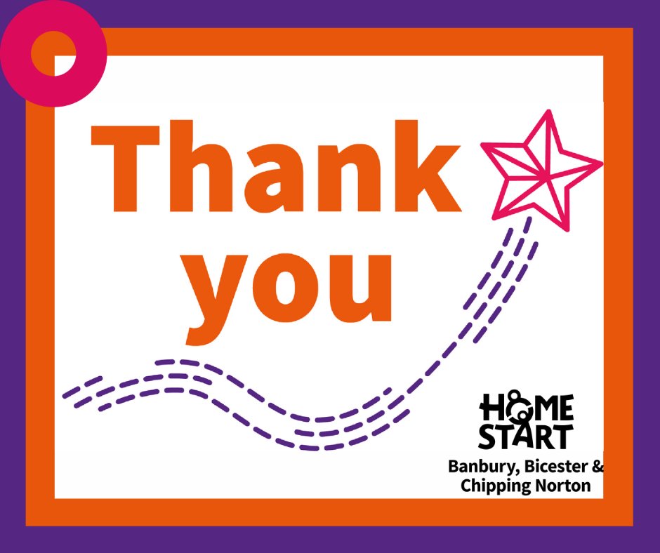 HomestartBCN's tweet photo. Sending a HUGE #ThankYou to @CNTownCouncil for their generous #Grant towards our work.
This funding will go towards providing weekly 1:1 home-visiting #EmotionalSupport and #PracticalHelp to families living in the #ChippingNorton area.
#HSBBCN #BecauseChildhoodCantWait https://t.co/fGE9uH1HGC