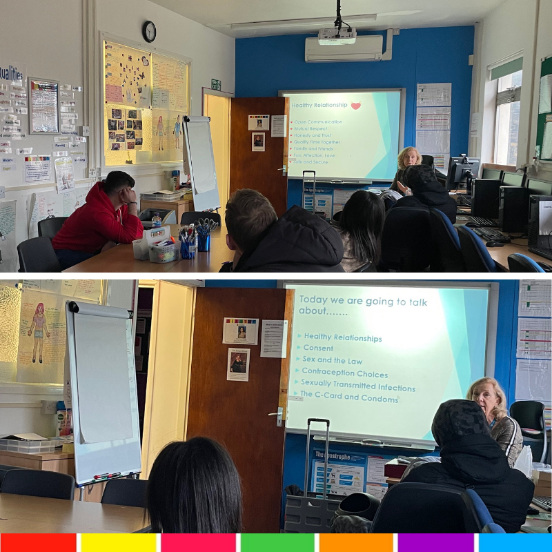 TrainingJuniper's tweet photo. Thank you to Trudi from Open Clinic, for providing our Lichfield students with a very informative session on Healthy Relationships & Sexual Health 👍🏽 OpenClinic
#lichfield #students #openclinic #healthyrealtionships #sexualhealth https://t.co/VRNI5mosc8