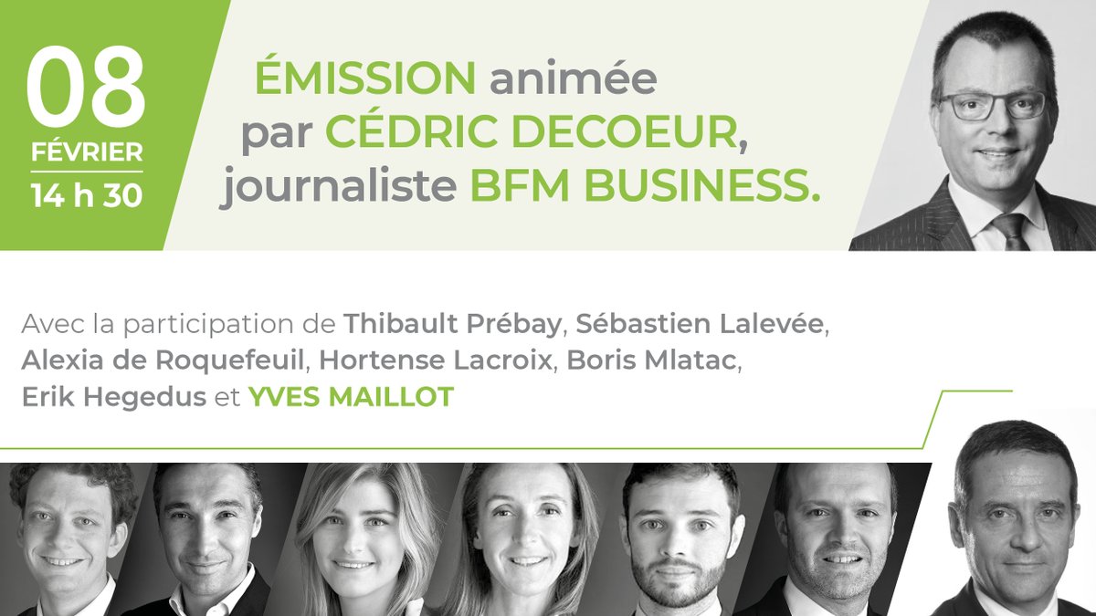 Financière ARBEVEL (@fin_arbevel) on Twitter photo 📅 Save the date !
👨🏫 Le 8 février à partir de 14h30, assistez à notre conférence de rentrée live animée par <a href="/Cedric_Decoeur/">Cédric Decoeur</a>, journaliste <a href="/bfmbusiness/">BFM Business</a>.
ℹ️ Inscrivez-vous : live.monstudiotv.com/event/arbevel/… 📅 Save the date !
👨🏫 Le 8 février à partir de 14h30, assistez à notre conférence de rentrée live animée par <a href="/Cedric_Decoeur/">Cédric Decoeur</a>, journaliste <a href="/bfmbusiness/">BFM Business</a>.
ℹ️ Inscrivez-vous : live.monstudiotv.com/event/arbevel/…