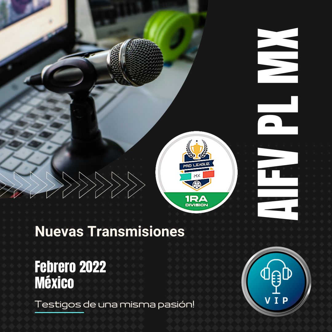 VirtualImpactok's tweet image. Nuevos desafíos y nuevas transmisiones junto a AIFV PL México
#esports #casters #futbolvirtual