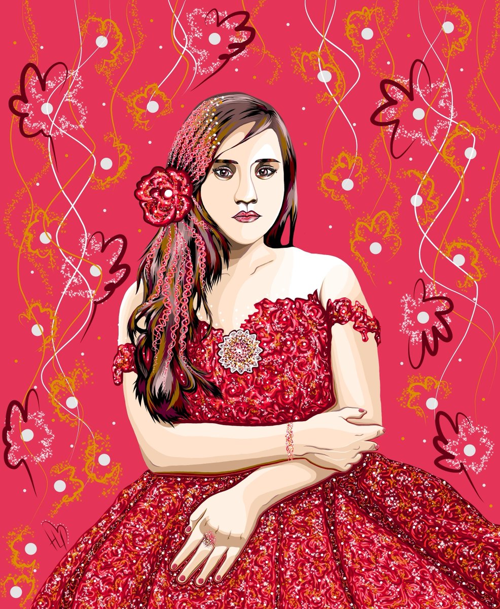 I drew a my friend from the Philippines from a photo 💖😊