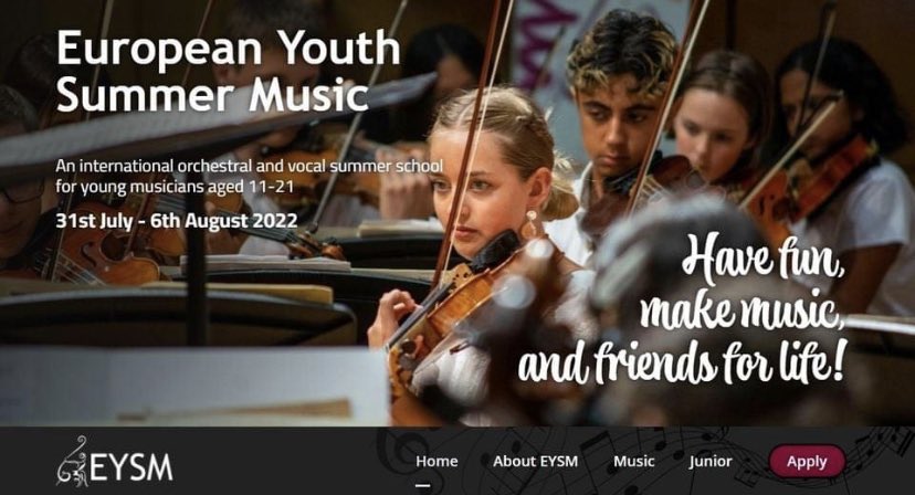 European Youth Summer Music - EYSM tweet media