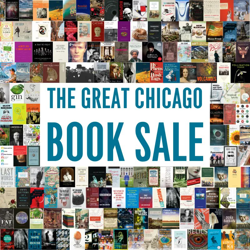 UChicagoPress's tweet photo. Don't miss our biggest sale of the year! Browse our new Sale Catalog for amazing deals on books in all subjects, from page-turning novels to books on history, science, art, music, travel, cooking &amp; more. 

Use code AD1958 on our site: https://t.co/xu5tyQRcgp https://t.co/EGZrDLOi1d