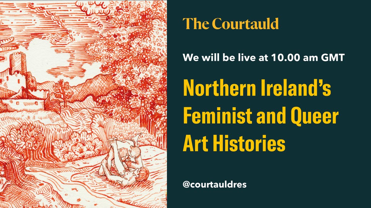 CourtauldRes's tweet photo. The recording of 'Northern Ireland’s Feminist and Queer Art Histories' is now available to watch online @NIArtNetwork @courtauldgs #FeministQueerNI

📽️https://t.co/woh5SLvqt5 https://t.co/tQCaj5a2we