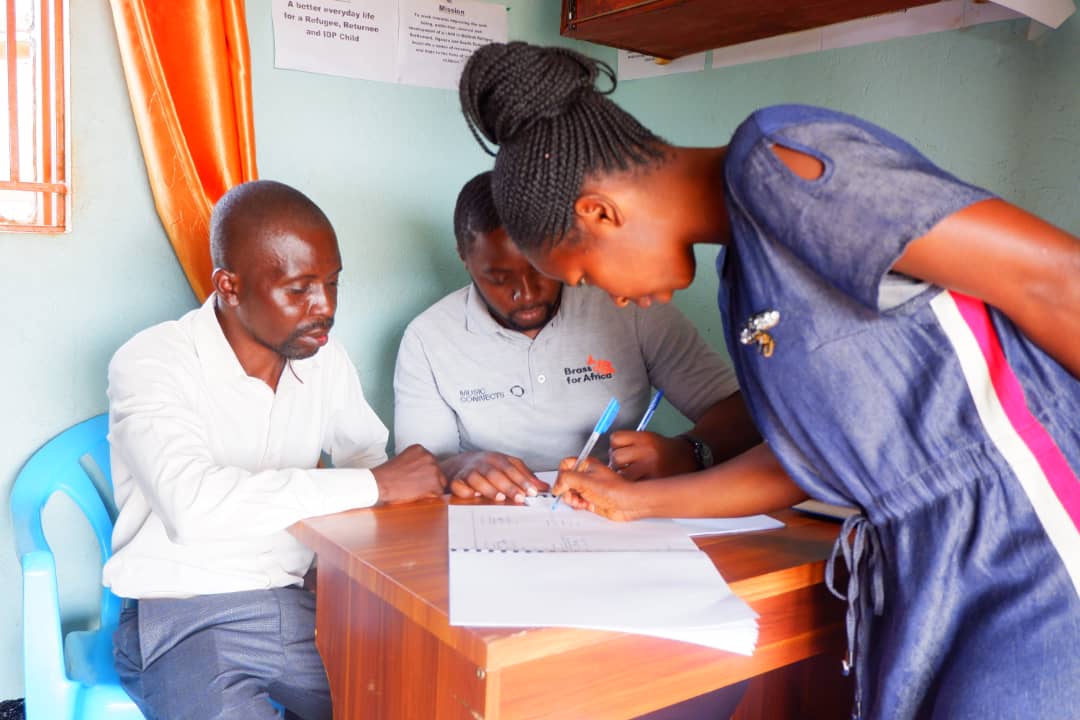 Yesterday 23rd January 2022, we signed a Memorandum of Understanding with <a href="/BrassforAfrica/">Brass for Africa</a> to work in partnership.
Through this MoU, Brass will make available the Lab Uganda for I CAN Children to use on specific days in a week and the two organizations will work in collaboration