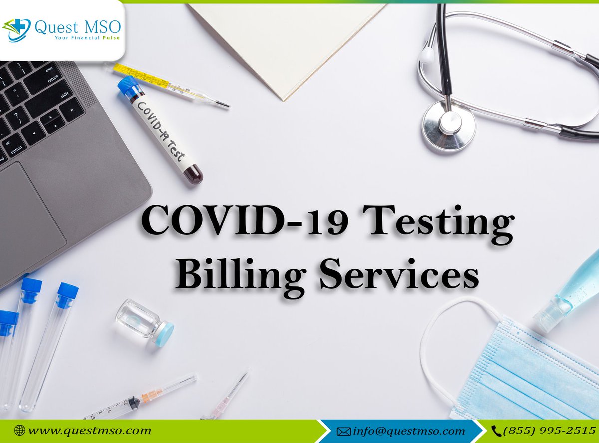 Are you looking for a trusted medical billing partner for your COVID-19 testing services? You will have the best experience by outsourcing it to Quest MSO. To get a free quote: email us at: info@questmso.com
#QuestMSO #COVIDー19 #laboratory #clinical #pcrtesting #cytology #RTPCR