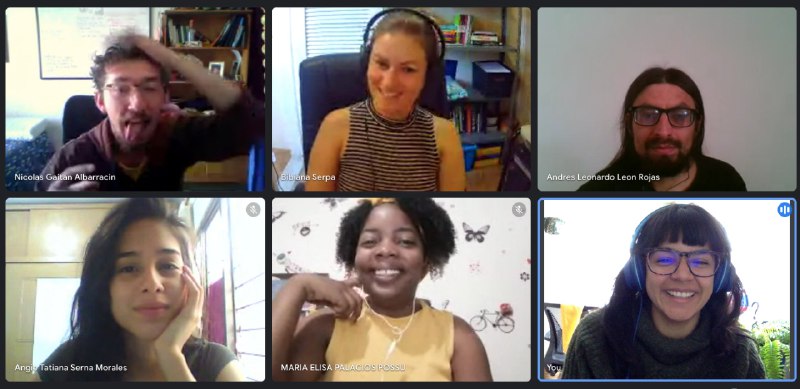 Nuestro equipo editorial planeando el trabajo del 2022.