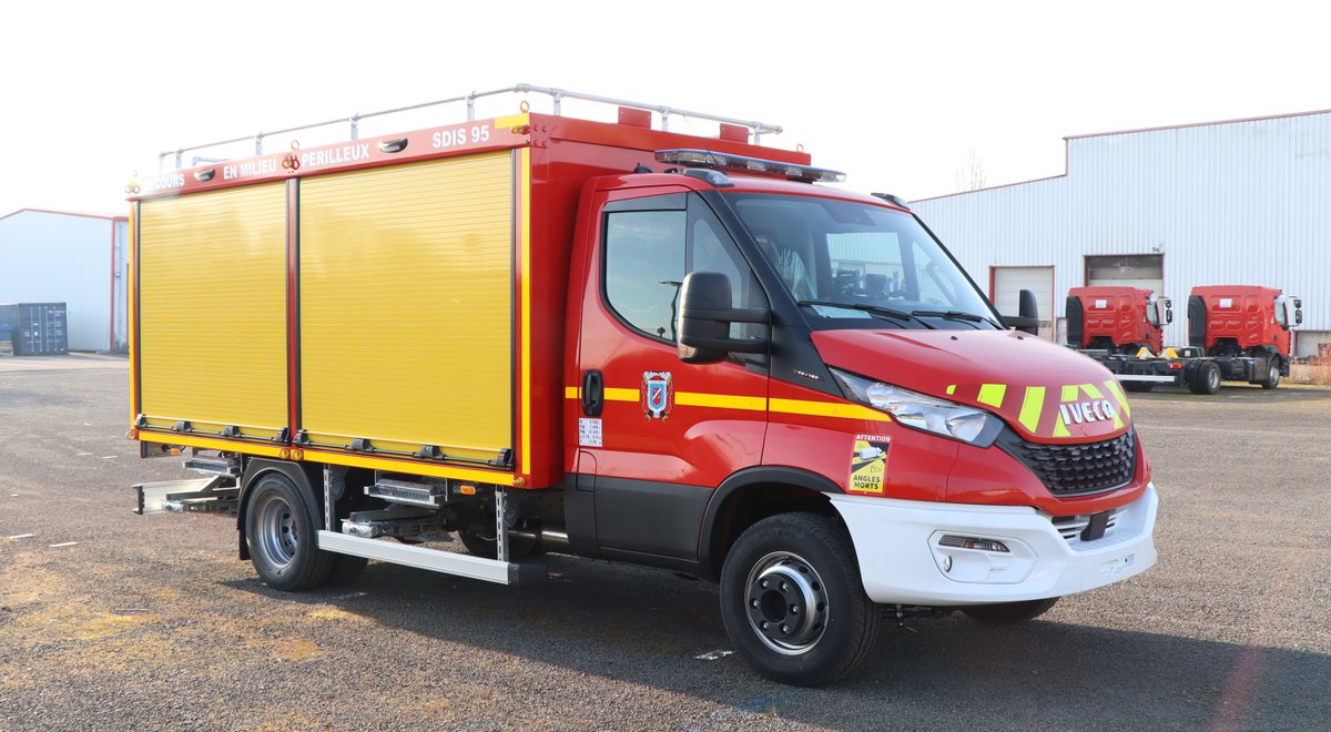 BehmSas's tweet photo. Véhicule d'Intervention et de Secours à destination de l'équipe #GRIMP (Groupe d’Intervention en Milieux Périlleux) des Sapeurs-Pompiers du Val-d'Oise.
Nous remercions #sdis95 pour leur confiance.
@IvecoFrance @valdoise #VRGIMP #véhicules #pompiers https://t.co/Y3jK4KbjEv