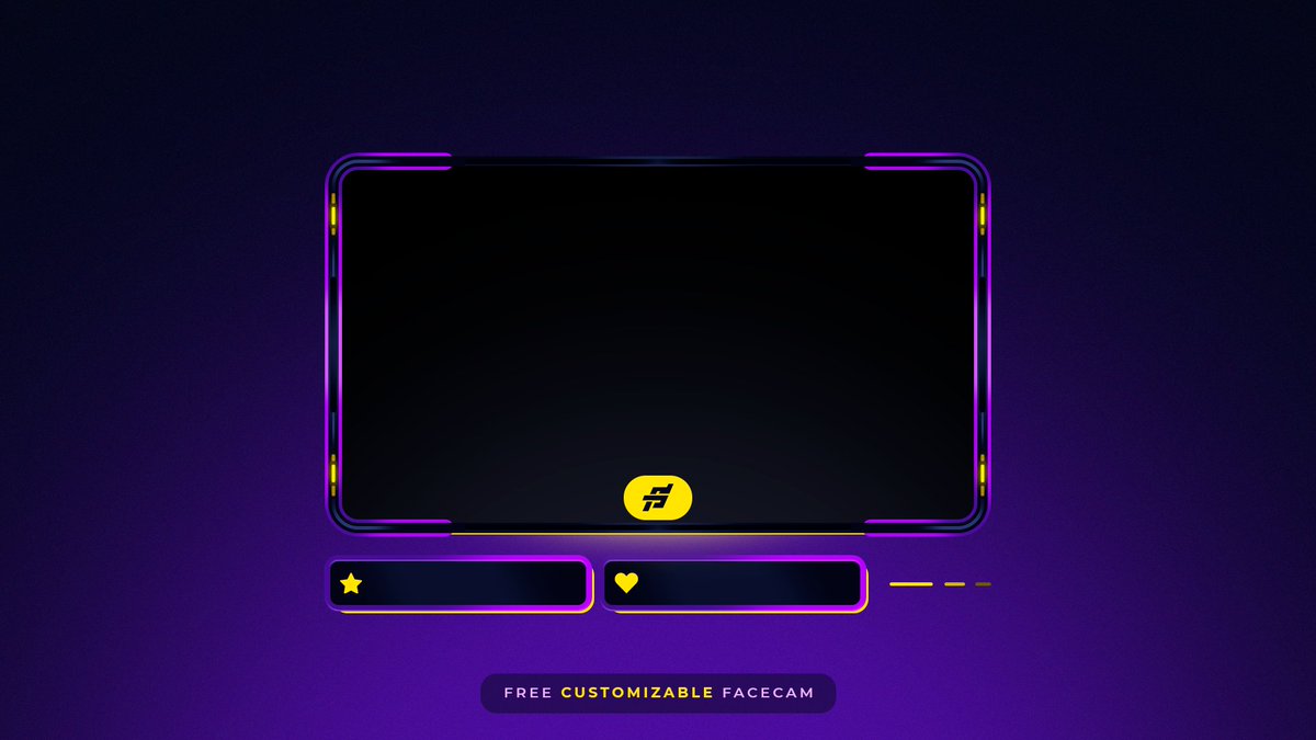 Free Customizable Webcam Overlay 🟣🟡

Fully editable .PSD, set ur fav colour and put ur name or custom Logo.

Check out the project and download it behance.net/gallery/135590…