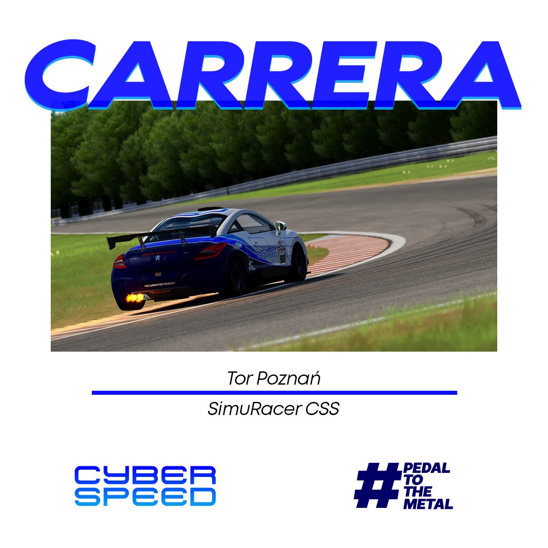 🟢 DÍA DE CARRERA

Hoy nos estrenamos en la primera división del CSS de <a href="/SimuRacer/">SimuRacer</a> con <a href="/eduvaam/">Edu VC</a> y <a href="/DaniFelipe013/">Dani</a> luchando por entrar en el top 10.

Aún con trabajo de adaptación por delante, el circuito polaco complica la tarea. ¡Toca sufrir!

#PedalToTheMetal