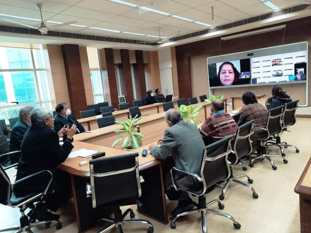 Online Meeting to discuss How to Conduct Offline Exams 😂😂😂😂