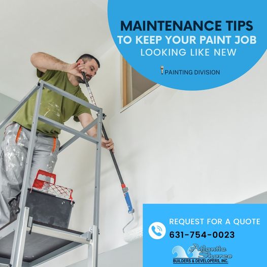 atlanticsbdinc's tweet photo. Overtime, spots and stains will appear on your new wall paint. Wash any areas that need to be cleaned with a damp sponge and water or mild detergent once you've found them. If you need help just contact us 631-754-0023 for a consultation. https://t.co/faL1WkzFFM