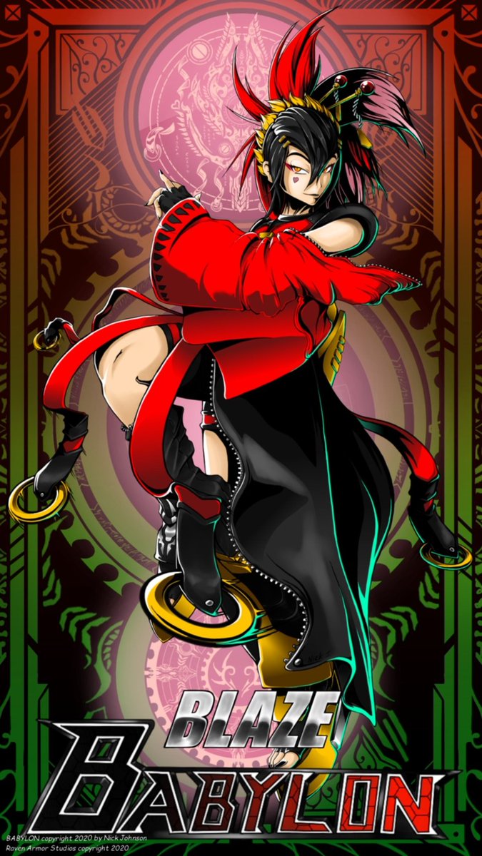 R4venJohnson's tweet image. Blaze poster evolution 2020-2022.