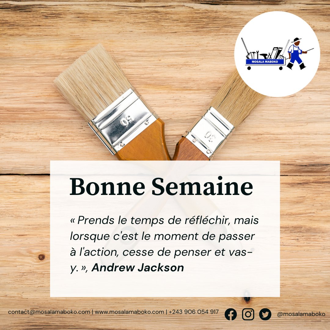 MosalaMaboko's tweet photo. Bon début de semaine

#week #newweek #theweekoninstagram #handyman #handymanservices #technique #congo #kinshasa #peintre #electricien #plombier #maçon https://t.co/othQ3NvxBq