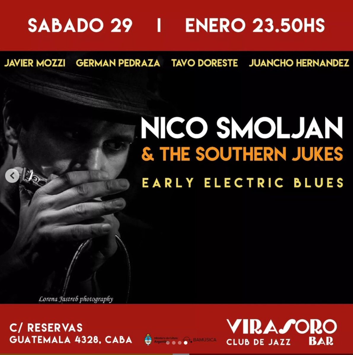 PayCash (@paycashok) on Twitter photo ¡Semana a puro #Jazz en <a href="/VirasoroBar/">Virasoro Bar - Club de Jazz</a>! No te pierdas a <a href="/sloiacono_sax/">Sebastian Loiacono</a>, <a href="/MoscardiniJulia/">Julia Moscardini</a> y muchos artistas más
Cc: <a href="/mkanen/">martĂn kanenguiser</a> ¡Semana a puro #Jazz en <a href="/VirasoroBar/">Virasoro Bar - Club de Jazz</a>! No te pierdas a <a href="/sloiacono_sax/">Sebastian Loiacono</a>, <a href="/MoscardiniJulia/">Julia Moscardini</a> y muchos artistas más
Cc: <a href="/mkanen/">martĂn kanenguiser</a>
