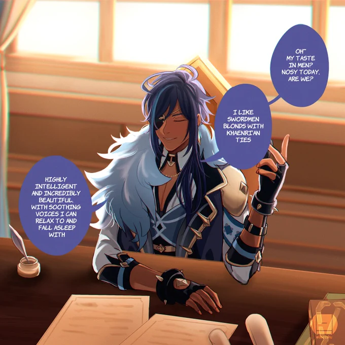 [kaeya's taste in men] ⚜️❄️🌻

#GenshinImpact #原神 #kaebedo #dainkae #dainkaebedo #kaeya #albedo #dainsleif 