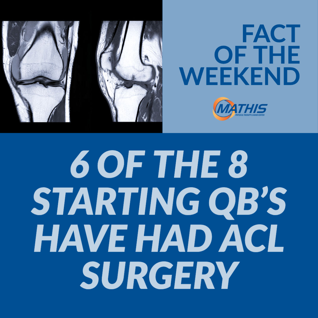 Mathis_PT's tweet image. INTERESTING FACT

6 of the 8 starting QB's from this weekend have had ACL surgery during their career.

Do you know which two haven't without looking it up??