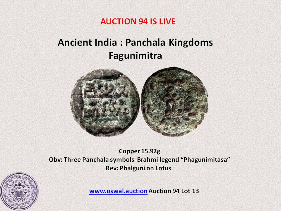 AuctionOswal's tweet photo. #money #coins #numismatics #ancin #India #copper #unit #panchala #king #fagunimitra

Bid to win, auction live
https://t.co/0lK17tBzeG https://t.co/38GCcvENXi