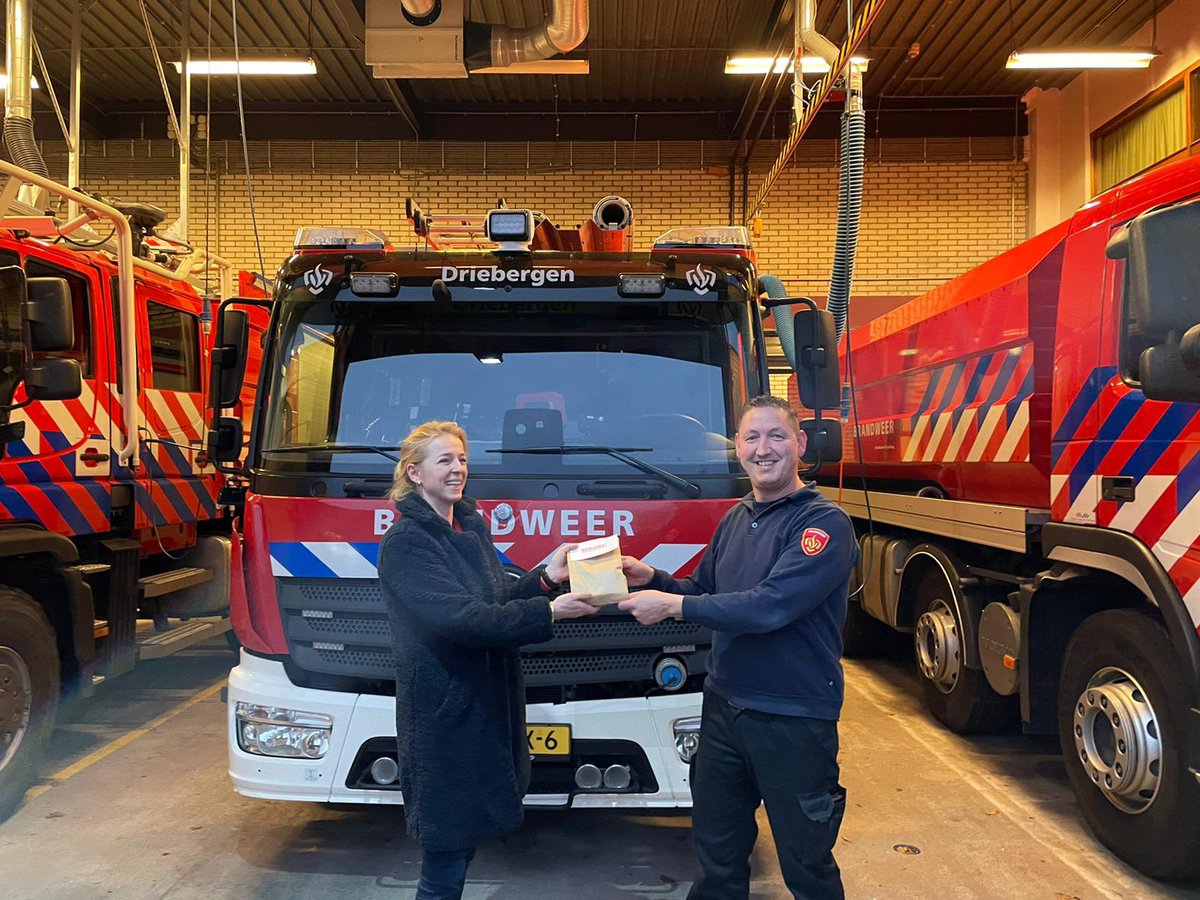 Onze post ontving van <a href="/vvdheuvelrug/">VVD Utrechtse Heuvelrug</a> een presentje voor onze vrijwilligers die het afgelopen jaar 24/7 voor de inwoners van <a href="/gem_heuvelrug/">Utrechtse Heuvelrug</a> klaar stonden. Bedankt!