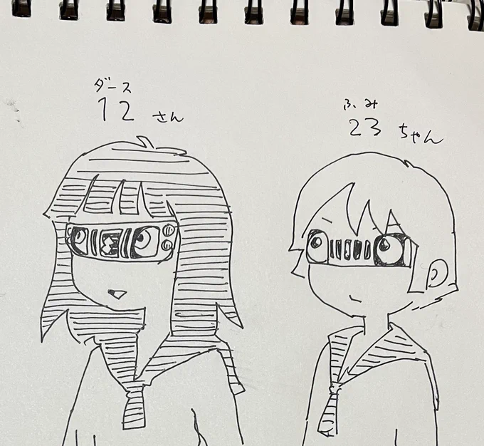 #女の子二人のイラストを貼る見た人もやる
うちの子?爆誕?
どういう世界観? 