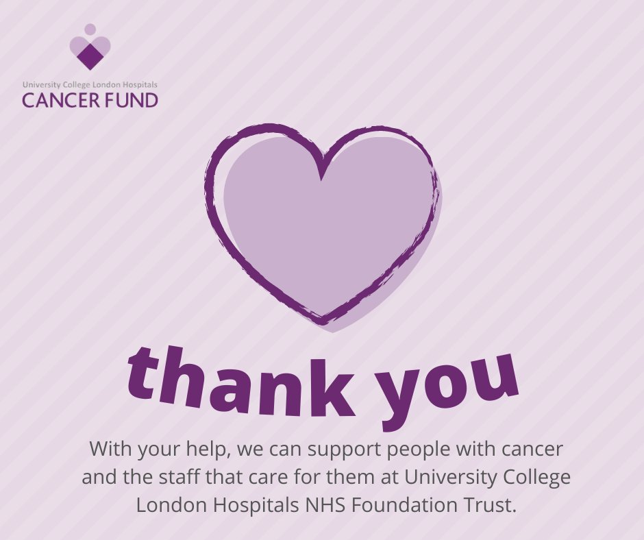 UCLHCancerFund's tweet photo. It may be #ComplimentsDay, but we are always thankful for all our amazing supporters who have helped our vital #cancer fund over the past few years.

With your help, we can support people with cancer and the staff that care for them @uclh #NationalComplimentsDay https://t.co/6wihf5nH6U