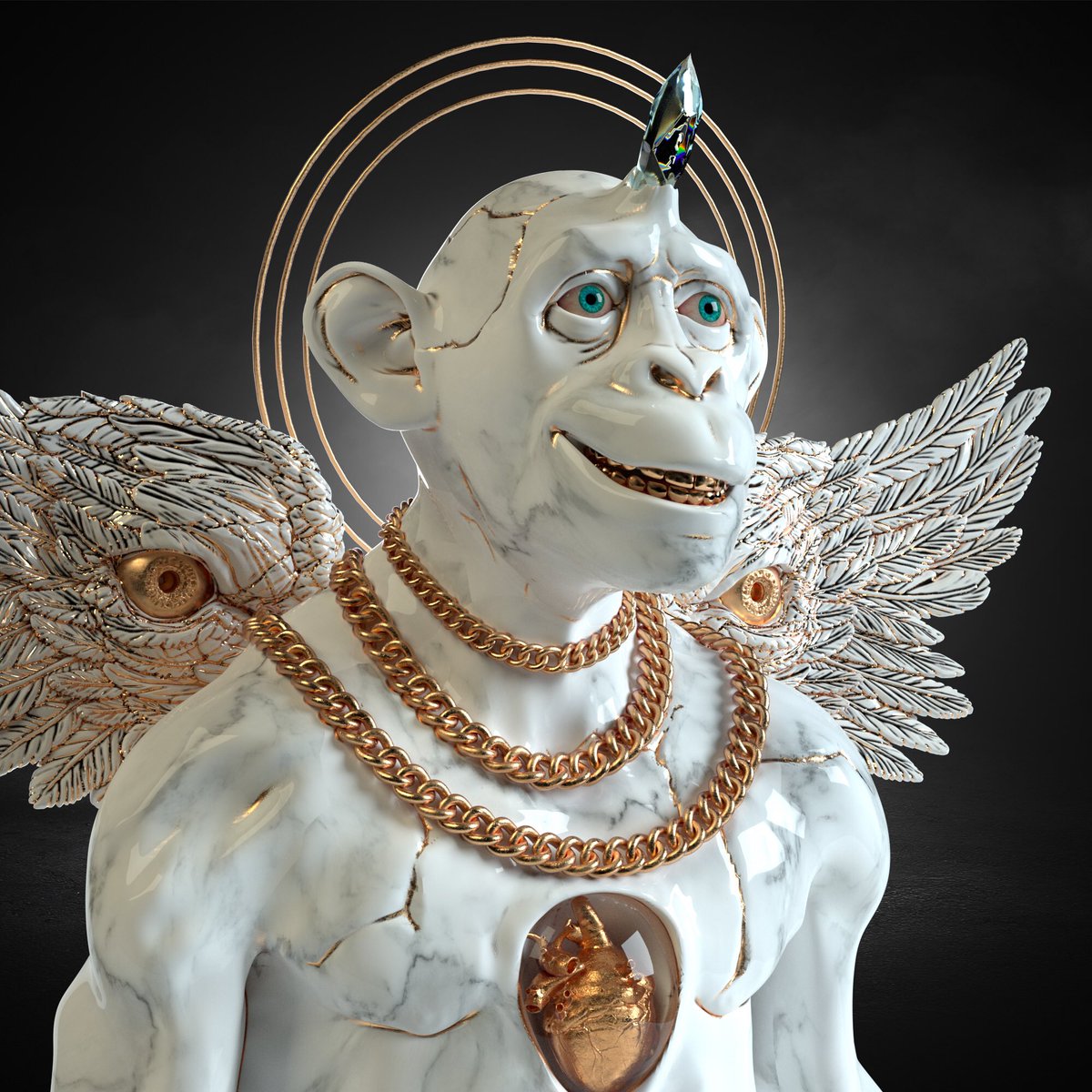 Real Apes Club (@realapeclub) on Twitter photo First Sneak Peek: Marble Angel
We are giving away 25 WL spots on this tweet.
- Like & RT
- Follow <a href="/realapeclub/">Real Apes Club</a>
- Tag 3 Friends
Winners will be announced in 48 hours.
#NFT #NFTs #NFTCommmunity #NFTdrop
#NFTCollection #NFTcollector #BoredApeYC First Sneak Peek: Marble Angel
We are giving away 25 WL spots on this tweet.
- Like & RT
- Follow <a href="/realapeclub/">Real Apes Club</a>
- Tag 3 Friends
Winners will be announced in 48 hours.
#NFT #NFTs #NFTCommmunity #NFTdrop
#NFTCollection #NFTcollector #BoredApeYC