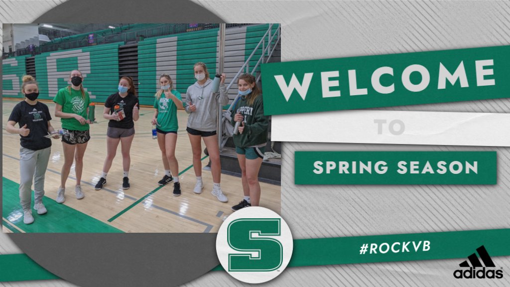 First morning S&amp;C session in the books for this spring season! 💪🙌 Only 50+ more to go! 🤗 #morningpractice #5daysaweek #RockVB #rocknation <a href="/AlaynaChizmar/">Alayna Chizmar</a> <a href="/maryberger07/">Mary Berger</a> @cwheeler_21 <a href="/sodonnell801/">stephanie</a> @peytan13