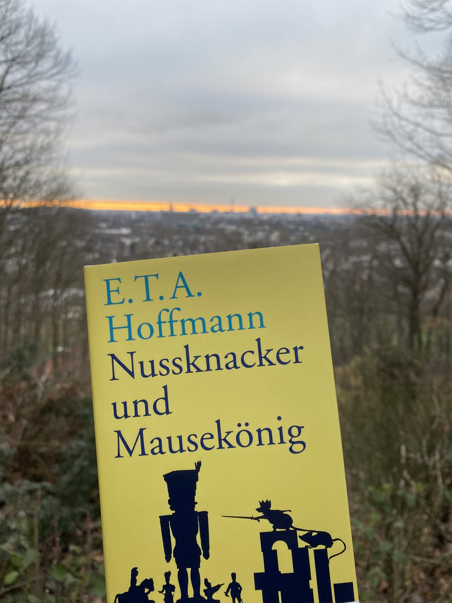 slavtscheva's tweet photo. Unterwegs mit einem der besten #Weihnachtsmärchen überhaupt: #NussknackerundMausekönig 
@EtaHoffmann2022 @ReclamVerlag https://t.co/0urNoTWjtm